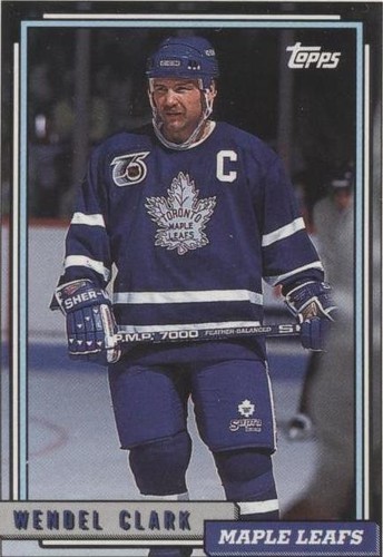 1992-93 Topps - Wendel Clark #325