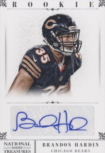 2012 Panini National Treasures Brandon Hardin #211