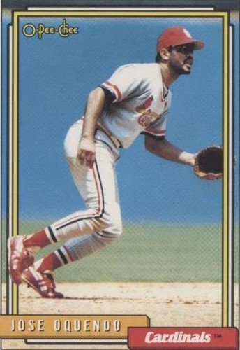 1992 O-Pee-Chee - Jose Oquendo #723