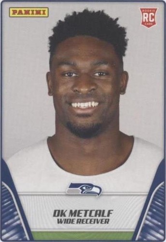 2019 Panini NFL Sticker Collection DK Metcalf #99