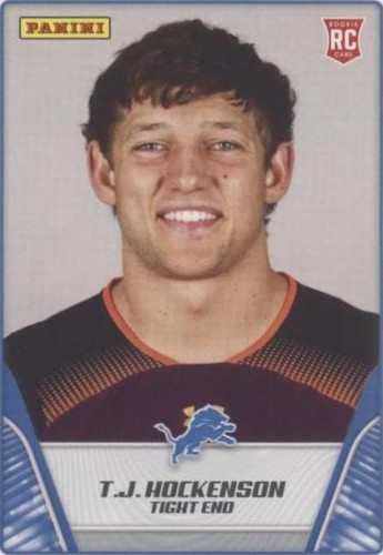 2019 Panini NFL Sticker Collection T.J. Hockenson #75