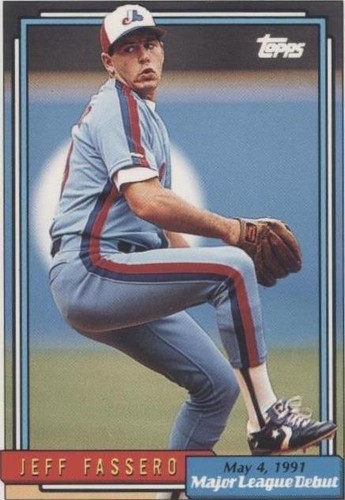 1991-92 Topps Major League Debut 1991 - Jeff Fassero #55