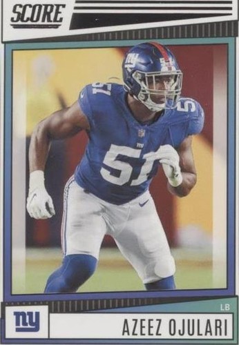 2022 Score Azeez Ojulari #237