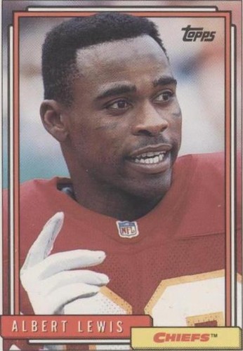 1992 Topps Albert Lewis #474