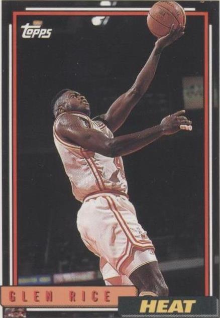 1992-93 Topps - Glen Rice #77