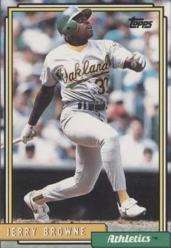 1992 Topps Traded - Jerry Browne #16T