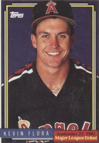 1991-92 Topps Major League Debut 1991 - Kevin Flora #57