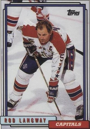 1992-93 Topps - Rod Langway #46