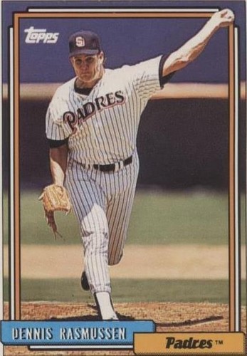 1992 Topps - Dennis Rasmussen #252