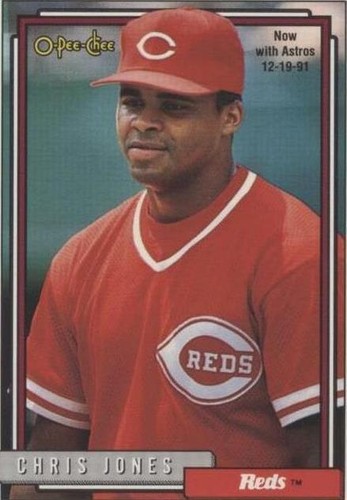 1992 O-Pee-Chee - Chris Jones #332