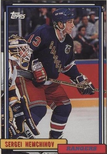 1992-93 Topps - Sergei Nemchinov #287