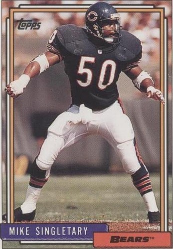 1992 Topps Mike Singletary #687