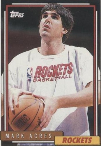 1992-93 Topps - Mark Acres #380