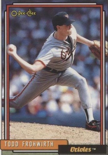 1992 O-Pee-Chee - Todd Frohwirth #158