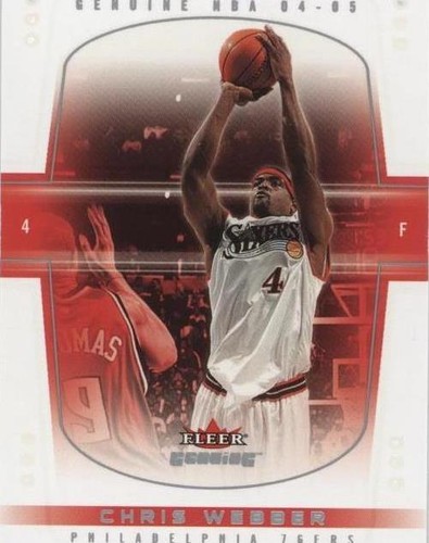 2004-05 Fleer Genuine - Chris Webber #71