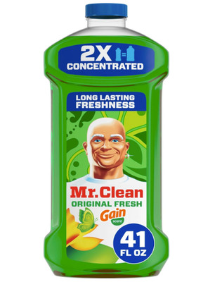 Mr. Clean 2X Concentrated All Purpose Cleaner Gain Original Scent 41 fl oz Multi