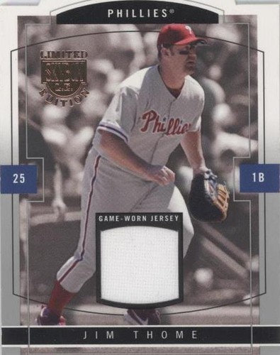 2004 Skybox Limited Edition - Jim Thome #41