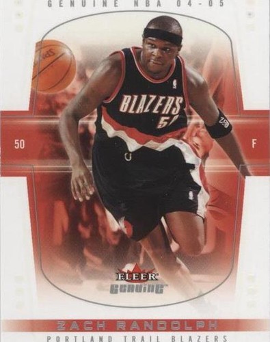 2004-05 Fleer Genuine - Zach Randolph #93