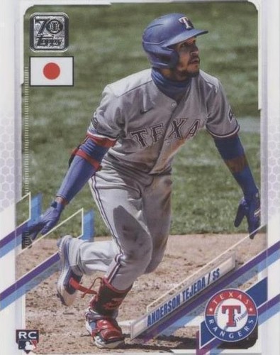 2021 Topps Japan Edition - Anderson Tejeda #23