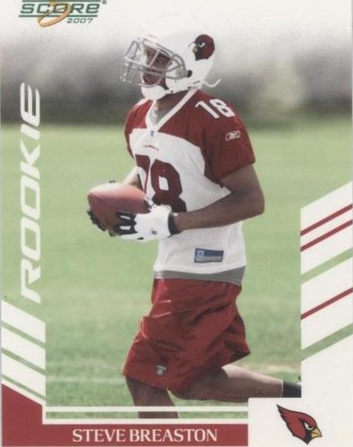 2007 Score Steve Breaston #419