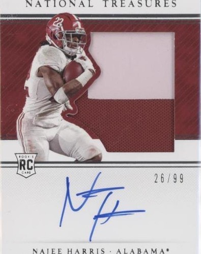 2021 Panini National Treasures Collegiate Najee Harris #104