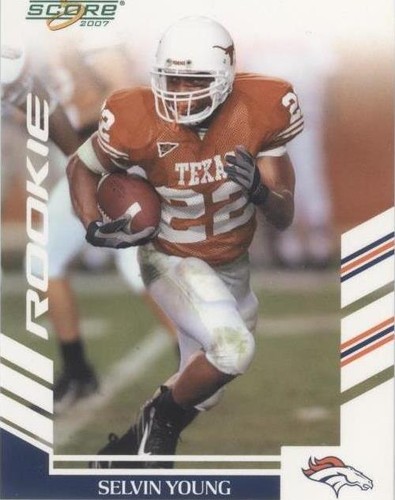 2007 Score Selvin Young #424