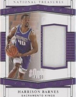 2020-21 Panini National Treasures - Harrison Barnes #TTH-HBA