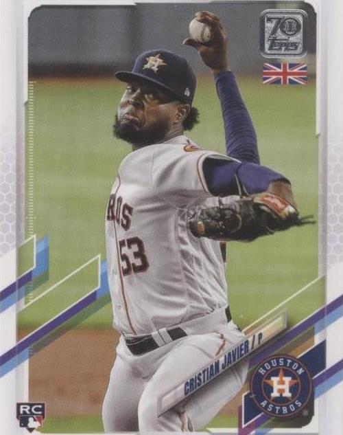 2021 Topps UK Edition - Cristian Javier #108