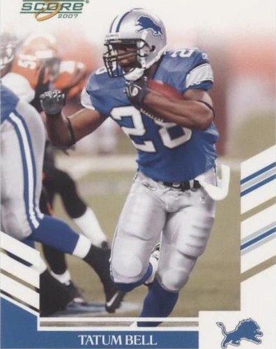 2007 Score Tatum Bell #51