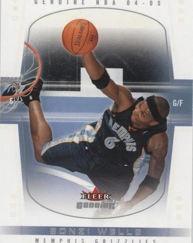 2004-05 Fleer Genuine - Bonzi Wells #5