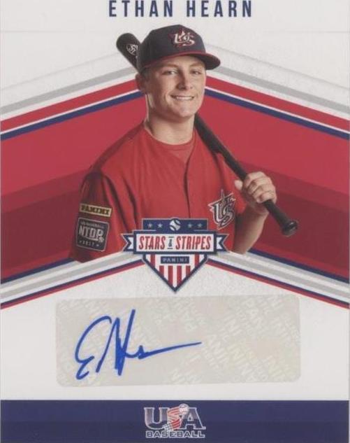 2018 Panini USA Baseball Stars & Stripes - Ethan Hearn #SS-EH
