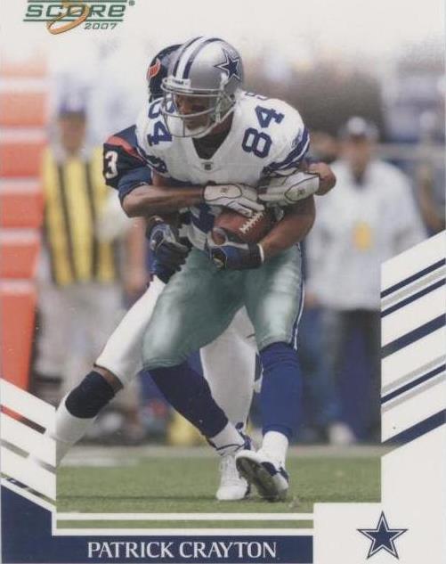 2007 Score Patrick Crayton #7
