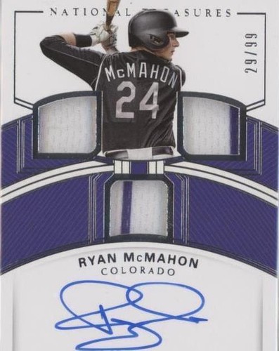2018 Panini National Treasures - Ryan McMahon #RTM-RM
