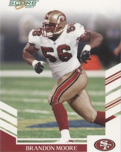 2007 Score Brandon Moore #126