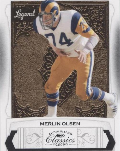 2009 Donruss Classics Merlin Olsen #133