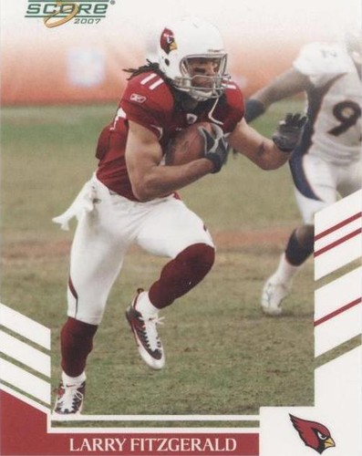 2007 Score Larry Fitzgerald #107