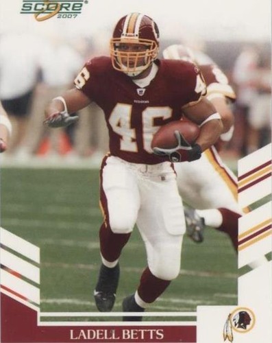 2007 Score Ladell Betts #33