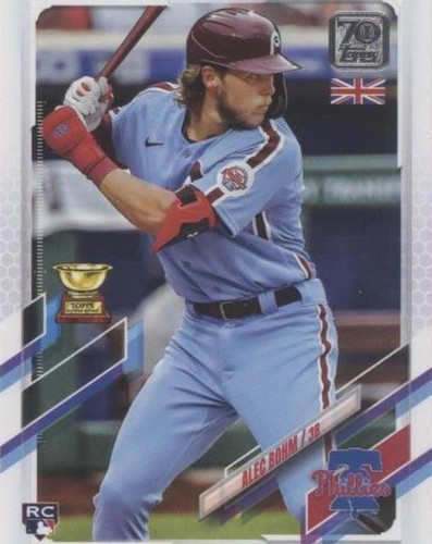 2021 Topps UK Edition - Alec Bohm #52