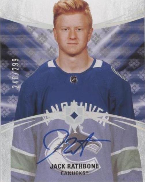 2020-21 Upper Deck Ultimate Collection - Jack Rathbone #113