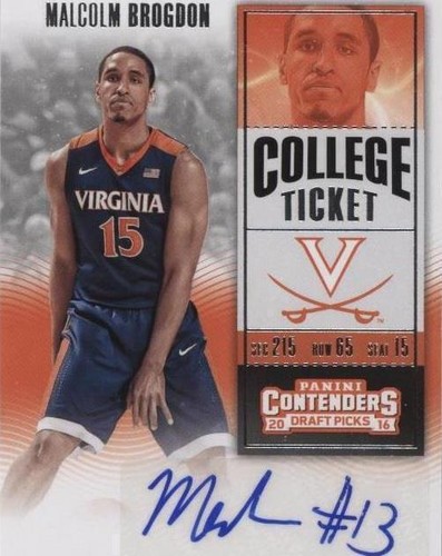 2016-17 Panini Contenders Draft Picks - Malcolm Brogdon #133
