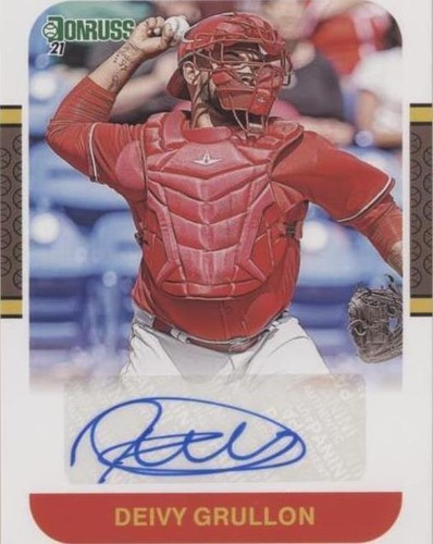 2021 Panini Donruss - Deivy Grullon #87S-DG