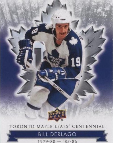 2017 Upper Deck Toronto Maple Leafs Centennial - Bill Derlago #65