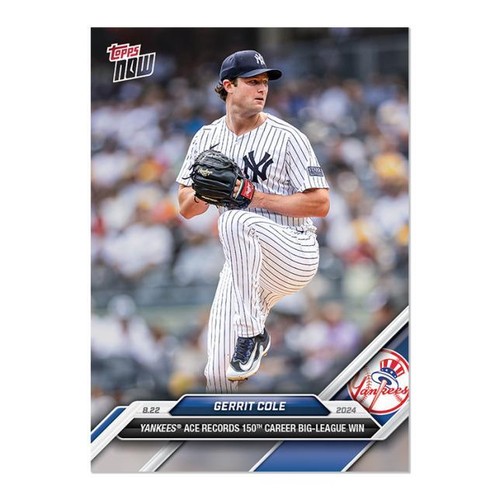 2024 Topps Now - Gerrit Cole #580