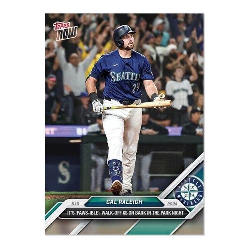 2024 Topps Now - Cal Raleigh #286