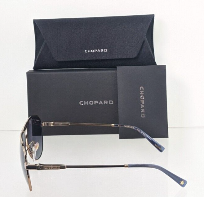 Pre-owned Chopard Brand Authentic  Sunglasses Schf 80 08ff Italian Frame Schf80 In Blue