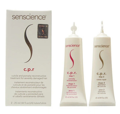 Senscience C.P.R. Cuticle Porosity Reconstructor Treatment - Step 1 & 2 0.84oz