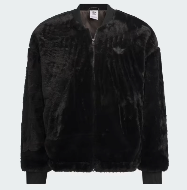 ★【ADIDAS】 NEW FUR JACKET★男女兼用★ Adidas NEW Fur Jacket Black JD3776 | eBay