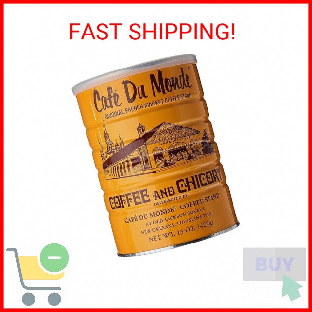 Cafe Du Monde Coffee Chicory, 15 Ounce Ground
