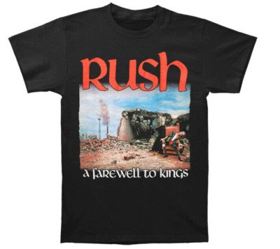 RUSH A Farewell To Kings T-shirt Tee Unisex S-5XL