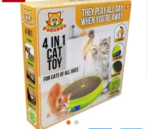 The Pokeboo 4 in 1 Cat Toy